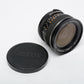 Tamron F 28mm f2.8 wide angle lens M42 Screw Mount, cap, Nice