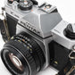 Pentax K1000 35mm SLR w/50mm f1.7 lens, New seals, strap, Great!