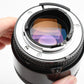 Nikon AF Nikkor 85mm F1.8 portrait lens, caps, UV, Sharp!