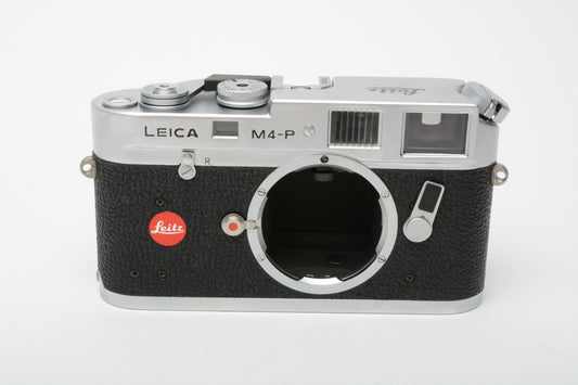 Leica  M4-P 70 JAHRE 1913-1983 Edition Chrome Rangefinder, CLA'd, Mint-, Boxed
