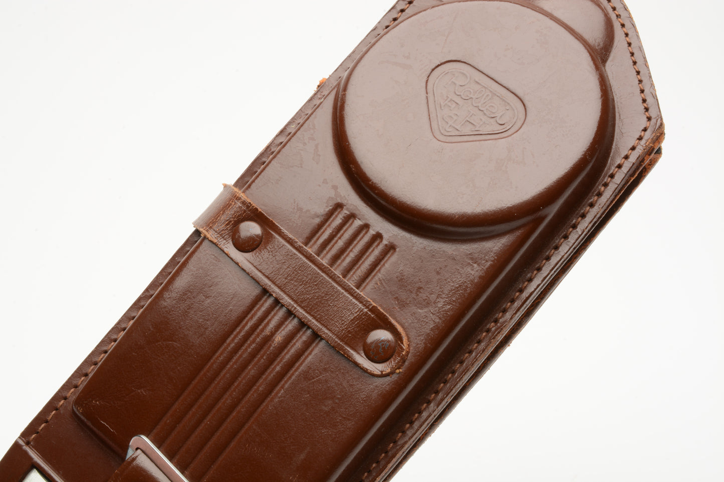 Rollei Rolleiflex Leather Binocular Magnifier Extension Hood Mint-, Rare