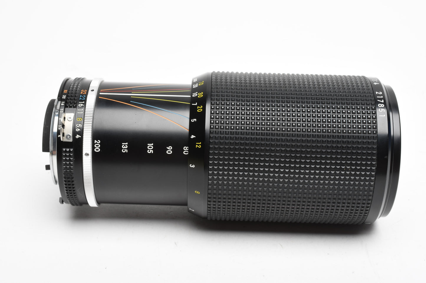 Nikon Nikkor 80-200mm f4 AIS telephoto zoom lens, clean, sharp