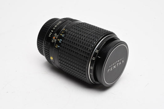 Pentax-M SMC 100mm f4 PK Mount, caps, Well used, Sharp!
