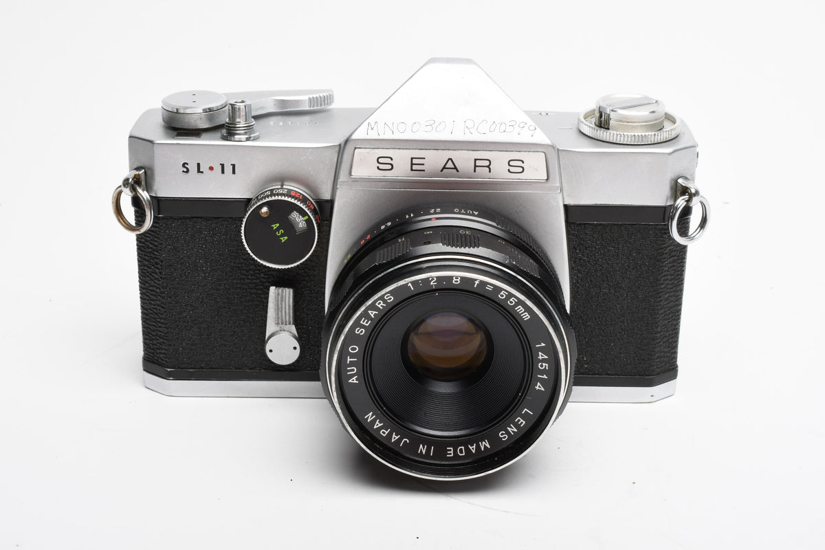 Sears SL-11 w/55mm f2.8 Prime lens, New Seals, Tested, Great