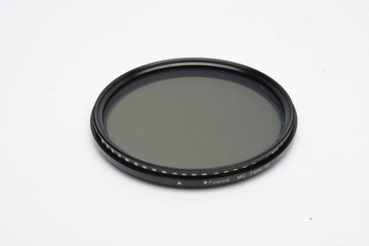 Polaroid HD Multi coated 77mm variable ND Neutral Density filter, NIB