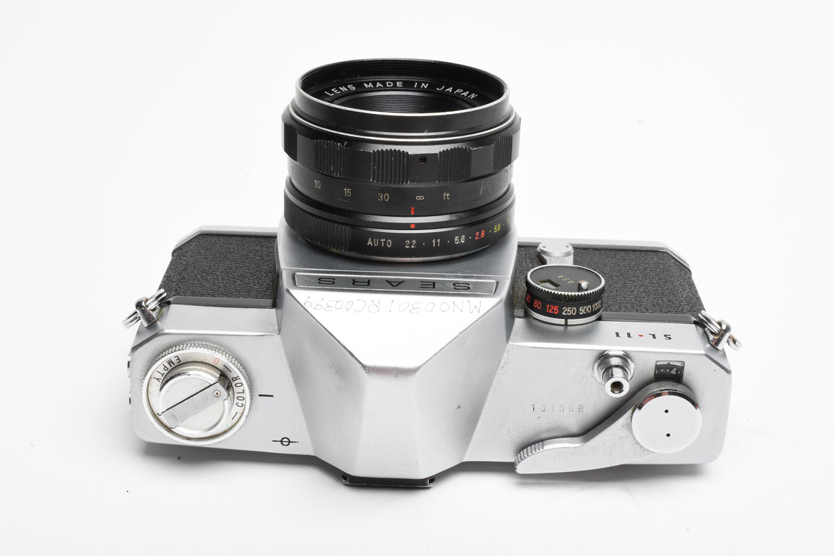 Sears SL-11 w/55mm f2.8 Prime lens, New Seals, Tested, Great