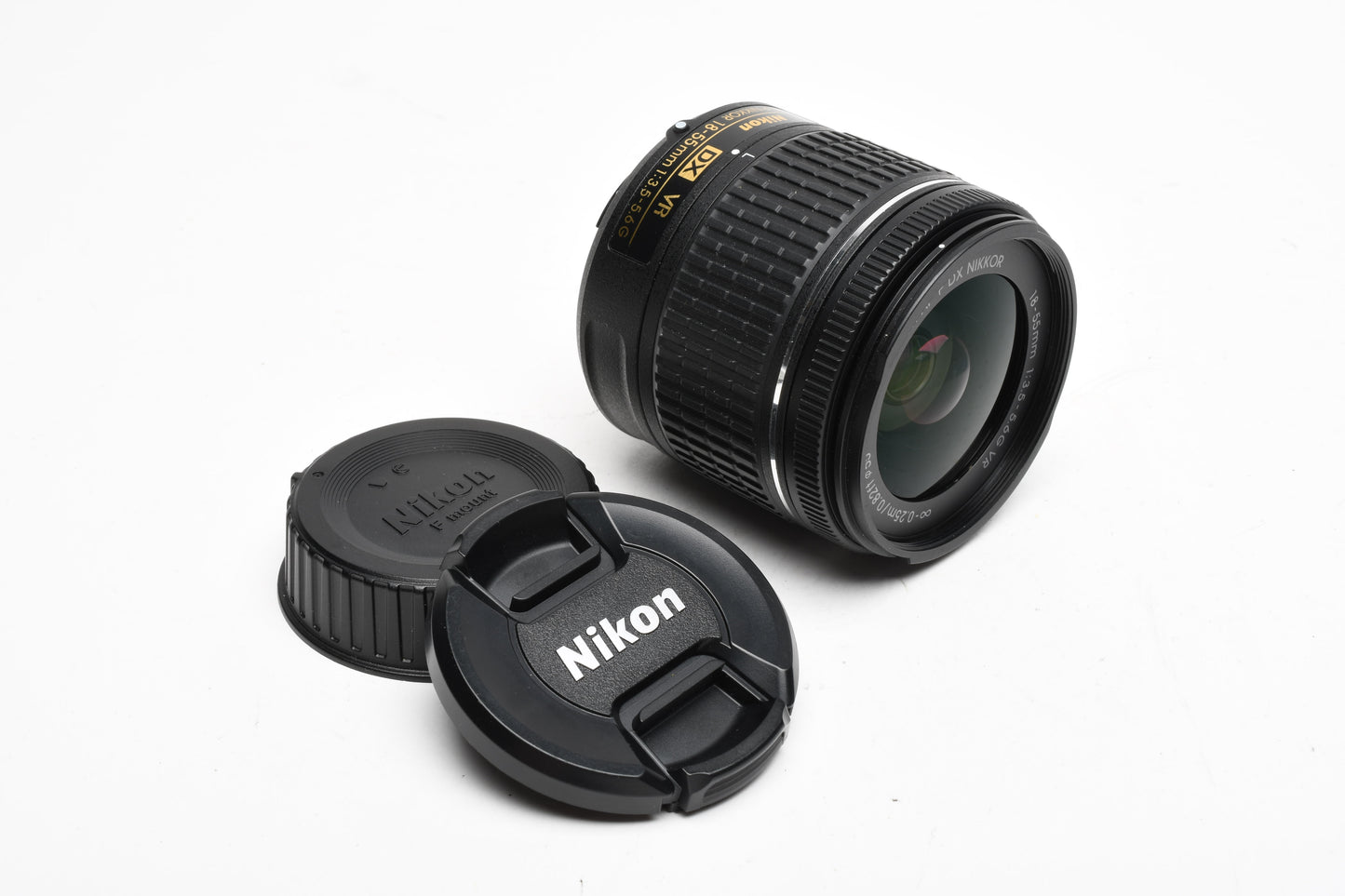Nikon AF-P 18-55mm f3.5-5.6 G DX VR, Mint- Caps