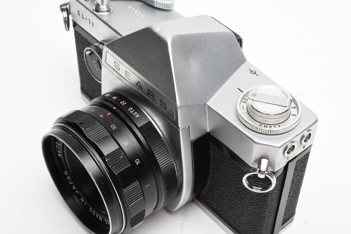 Sears SL-11 w/55mm f2.8 Prime lens, New Seals, Tested, Great