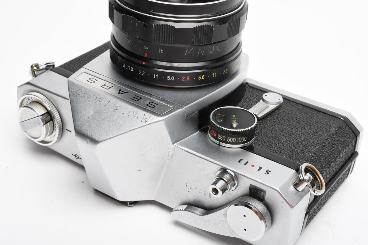 Sears SL-11 w/55mm f2.8 Prime lens, New Seals, Tested, Great