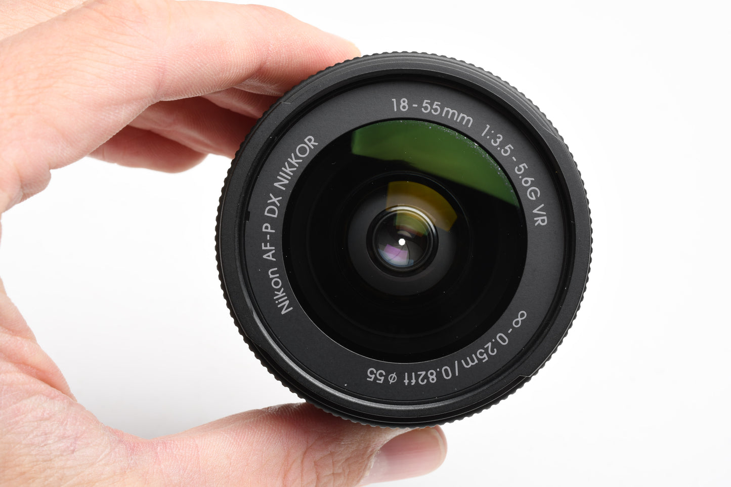 Nikon AF-P 18-55mm f3.5-5.6 G DX VR, Mint- Caps