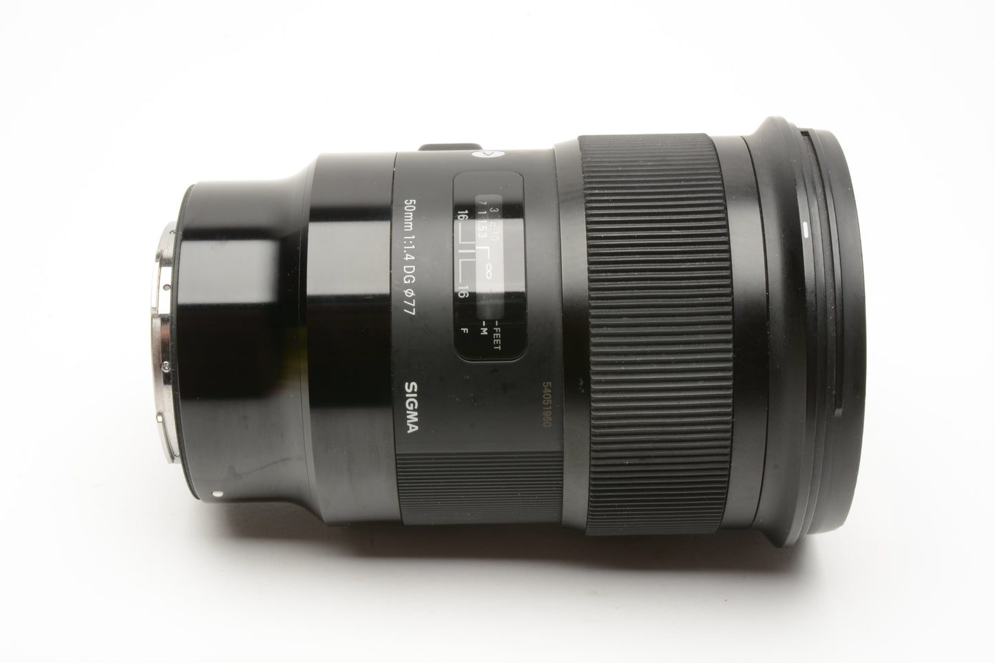 Sigma 50mm f1.4 DG Art L-Mount lens, caps, sharp, *Read