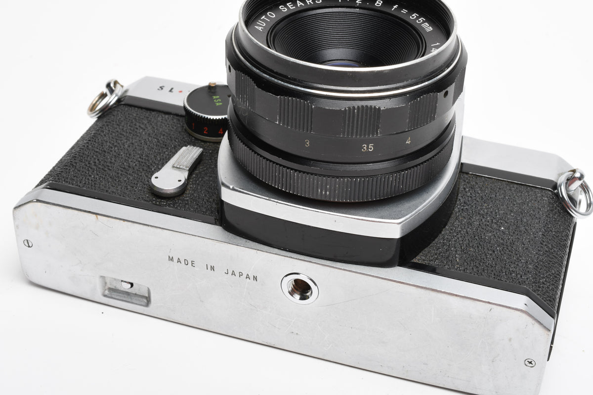 Sears SL-11 w/55mm f2.8 Prime lens, New Seals, Tested, Great