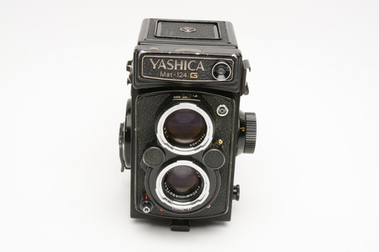 Yashica MAT-124 G TLR camera, New Seals, Tested, Great working