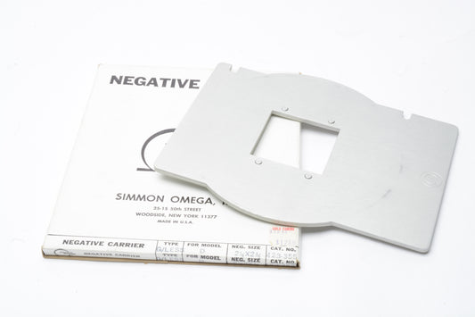 Omega Model D 2 1/4 x 2 1/4 glassless negative carrier #423-355