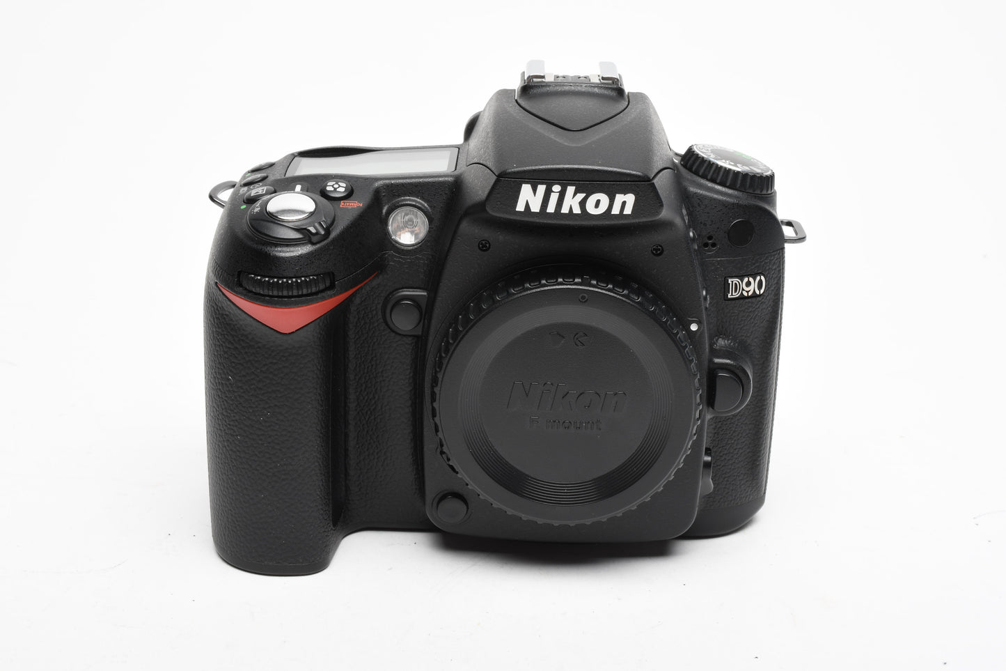 Nikon D90 DSLR body, batt, charger, strap, Only 1508 Acts, Great!
