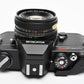 Konica Autoreflex TC 35mm SLR w/40mm f1.8 lens, new seals, tested, works great