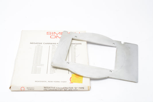 Omega 2 4x5 glassless negative carrier #423-363