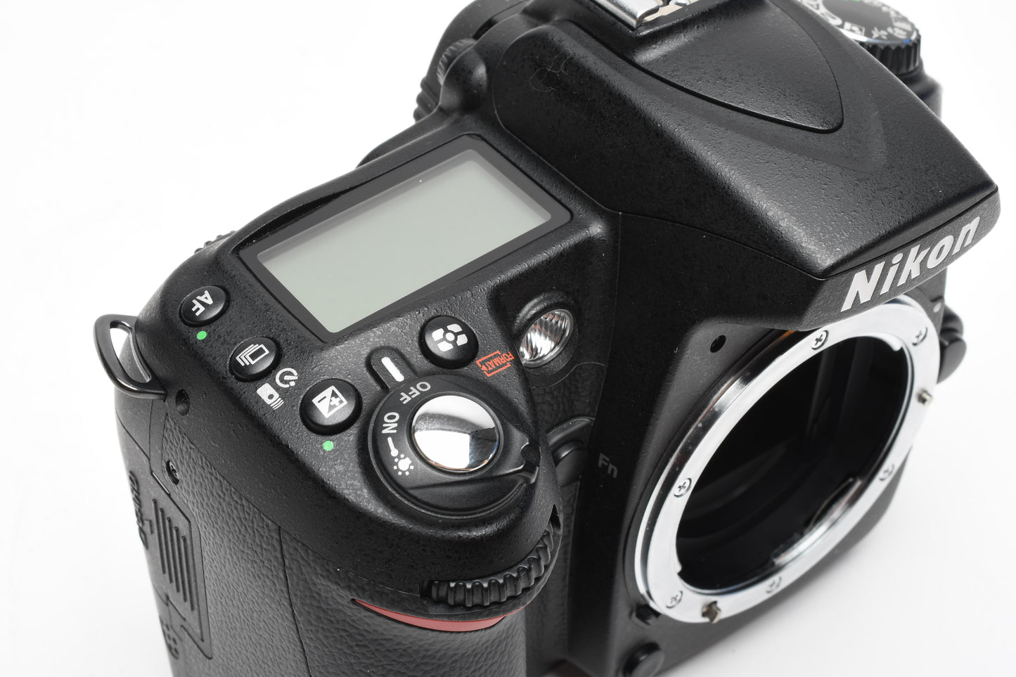 Nikon D90 DSLR body, batt, charger, strap, Only 1508 Acts, Great!