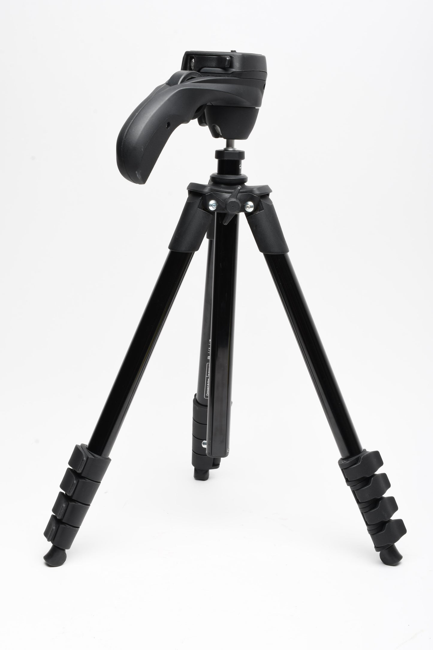 Manfrotto MKCOMPACTACN-BK compact tripod w/Grip head and case, Nice