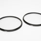 Nisi Black Mist 82mm 1/4 & 1/8 set of 2 filters in case, Mint, Boxed