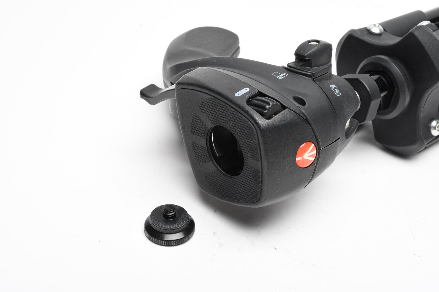 Manfrotto MKCOMPACTACN-BK compact tripod w/Grip head and case, Nice