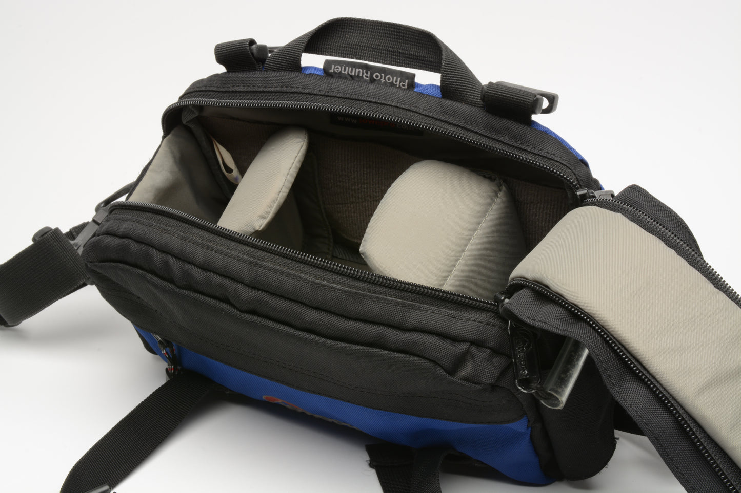 Lowepro Photo Runner Camera Bag/Waist Belt Bag - adjustable, padded (blue)
