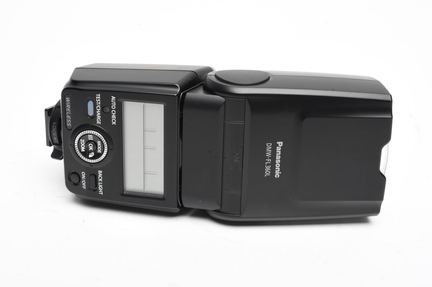 Panasonic DMW-FL360L Wireless LED Flash Speedlite Flash, Pouch, Great!
