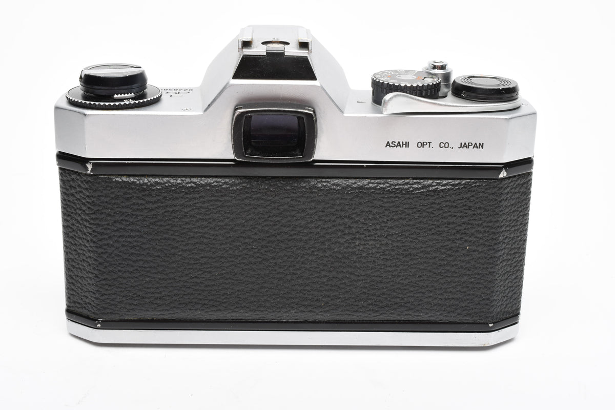 Pentax Spotmatic SP F 35mm SLR w/SMC Takumar 55mm f1.8 lens, Case, 1A, Tested, New seals