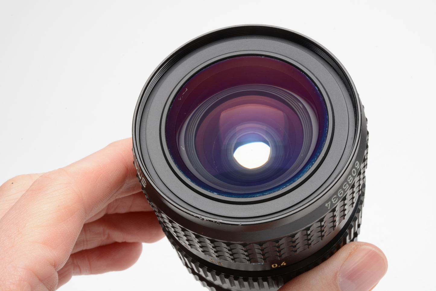 Pentax-A SMC 24-50mm f4 PK Mount zoom lens, caps + warming filter, Nice!