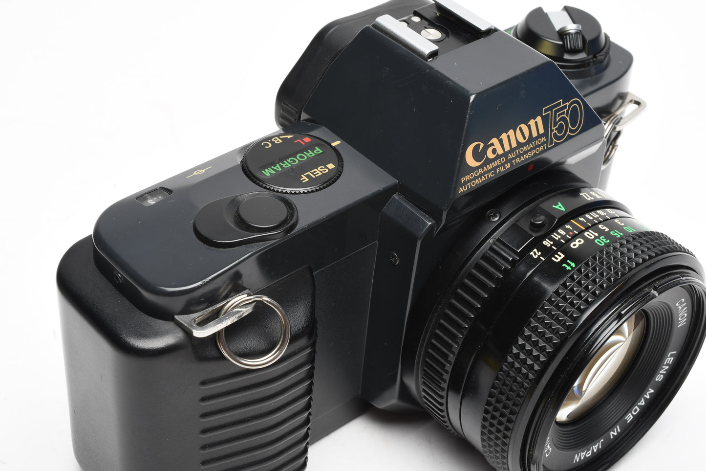 Canon T50 35mm SLR, w/50mm f1.8 FD, Flash. Strap, Tested, Great!
