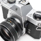 Pentax Spotmatic SP F 35mm SLR w/SMC Takumar 55mm f1.8 lens, Case, 1A, Tested, New seals