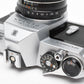 Pentax Spotmatic SP F 35mm SLR w/SMC Takumar 55mm f1.8 lens, Case, 1A, Tested, New seals