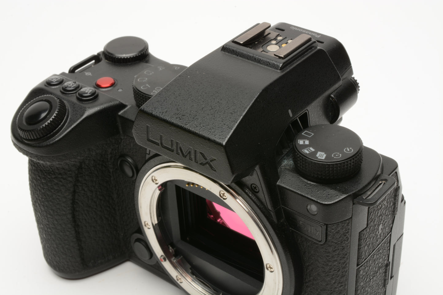 Panasonic Lumix DC-S5M2X Mirrorless Body w/2Batts, 43K Acts, Still Great!