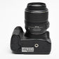 Nikon D3200 DSLR w/18-55mm f3.5-5.6 VR lens, 2X batts+charger+strap 7402 Acts