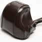 Nikon F Eveready hard leather camera carrying case (Brown) w/Strap