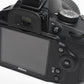 Nikon D3200 DSLR w/18-55mm f3.5-5.6 VR lens, 2X batts+charger+strap 7402 Acts