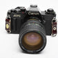 Canon AV-1 (Black) 35mm SLR Camera w/Osawa 28-80mm, New Seals, Good!