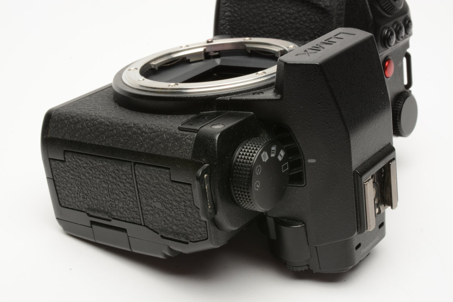 Panasonic Lumix DC-S5M2X Mirrorless Body w/2Batts, 43K Acts, Still Great!