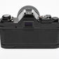Canon AV-1 (Black) 35mm SLR Camera w/Osawa 28-80mm, New Seals, Good!