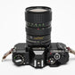 Canon AV-1 (Black) 35mm SLR Camera w/Osawa 28-80mm, New Seals, Good!