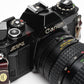 Canon AV-1 (Black) 35mm SLR Camera w/Osawa 28-80mm, New Seals, Good!