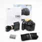 Nikon D90 DSLR body, batt, charger, strap, Only 6465 Acts, Great! +Book