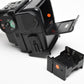 Sunpak Auto 544 Handle mount electronic flash, clean, tested, w/Bracket, Nice