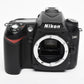 Nikon D90 DSLR body, batt, charger, strap, Only 6465 Acts, Great! +Book