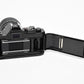 Canon AV-1 (Black) 35mm SLR Camera w/Osawa 28-80mm, New Seals, Good!
