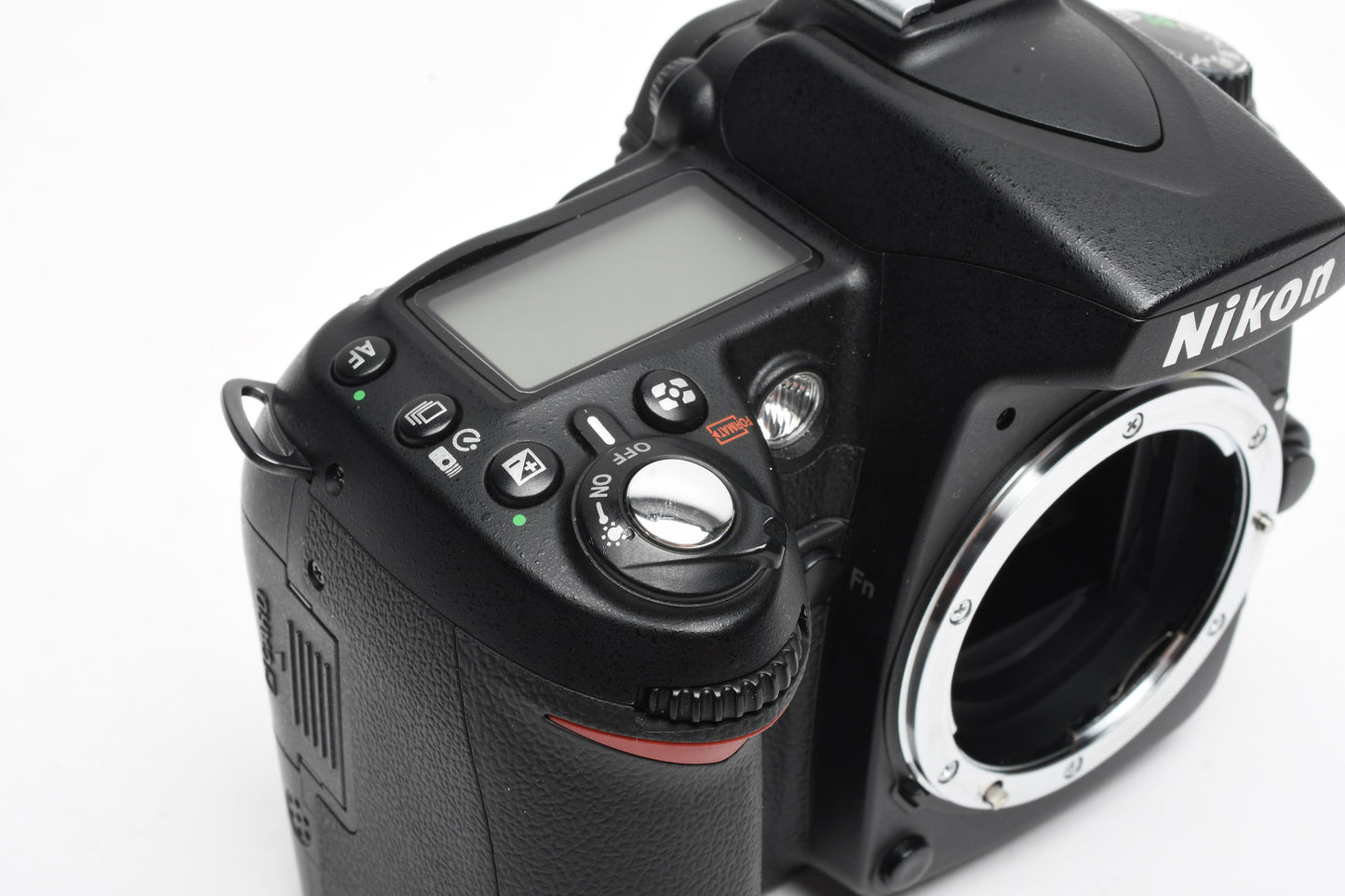 Nikon D90 DSLR body, batt, charger, strap, Only 6465 Acts, Great! +Book
