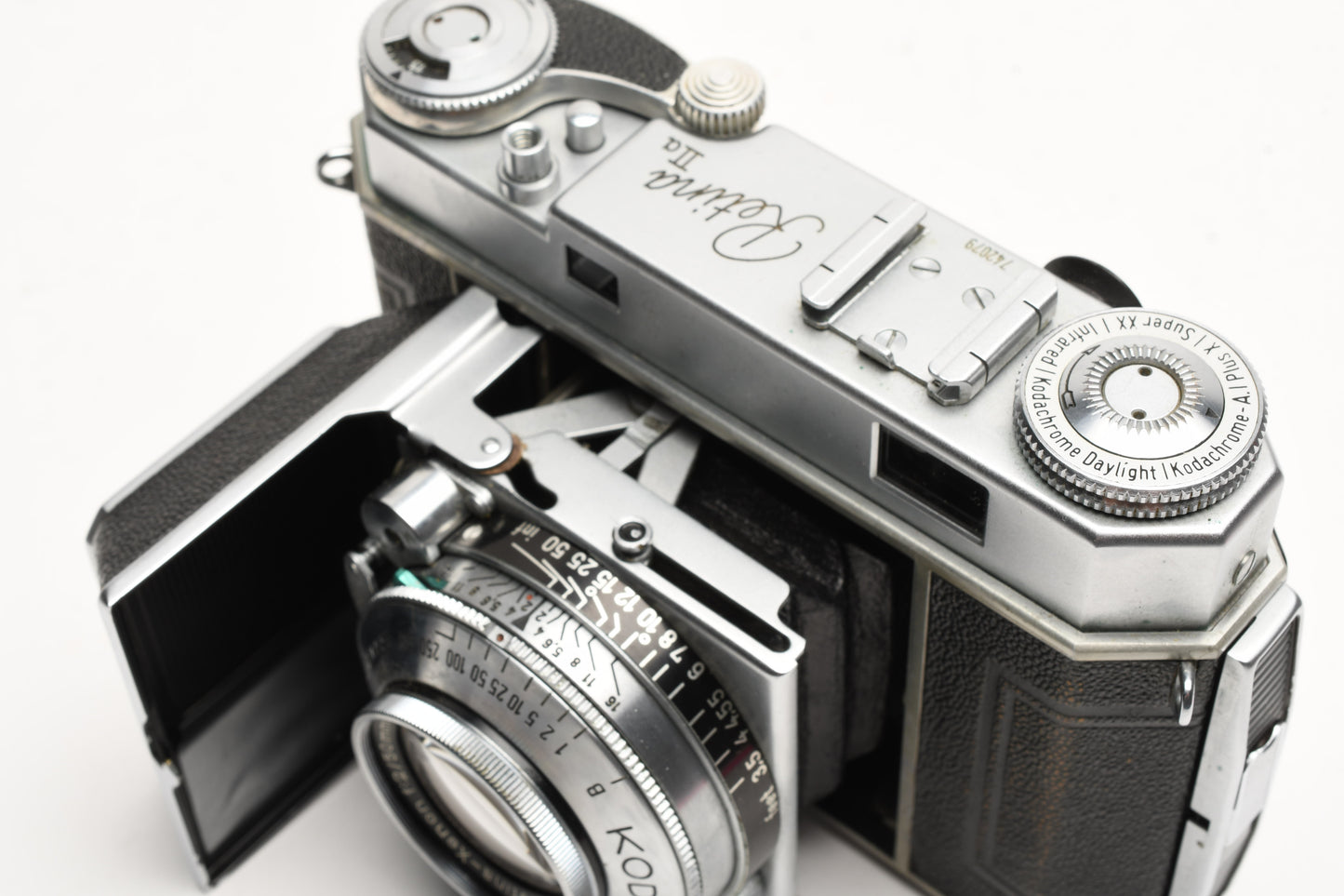 Kodak Retina IIa Type 016 Rangefinder Camera w/Schneider 50mm f2 Lens, Case, Great!