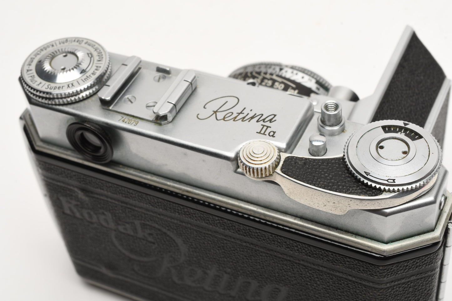Kodak Retina IIa Type 016 Rangefinder Camera w/Schneider 50mm f2 Lens, Case, Great!