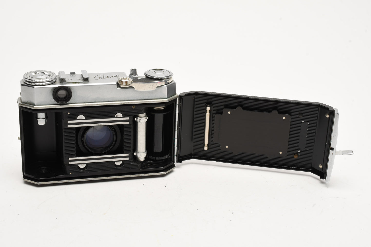 Kodak Retina IIa Type 016 Rangefinder Camera w/Schneider 50mm f2 Lens, Case, Great!