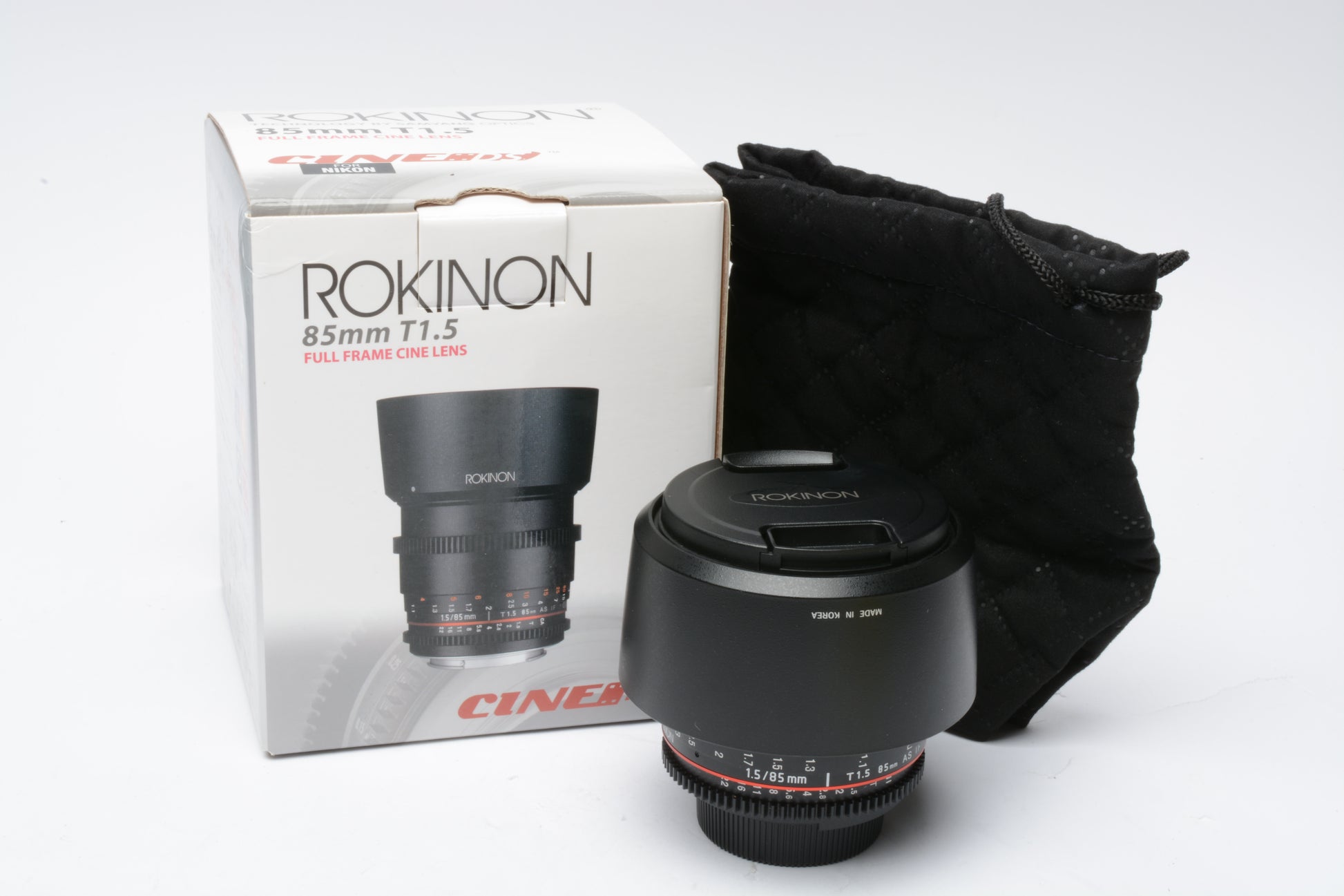 85mm Rokinon Cine Ds Lens Kit Kit Lentes ROKINON 24, 35, 50, 85mm